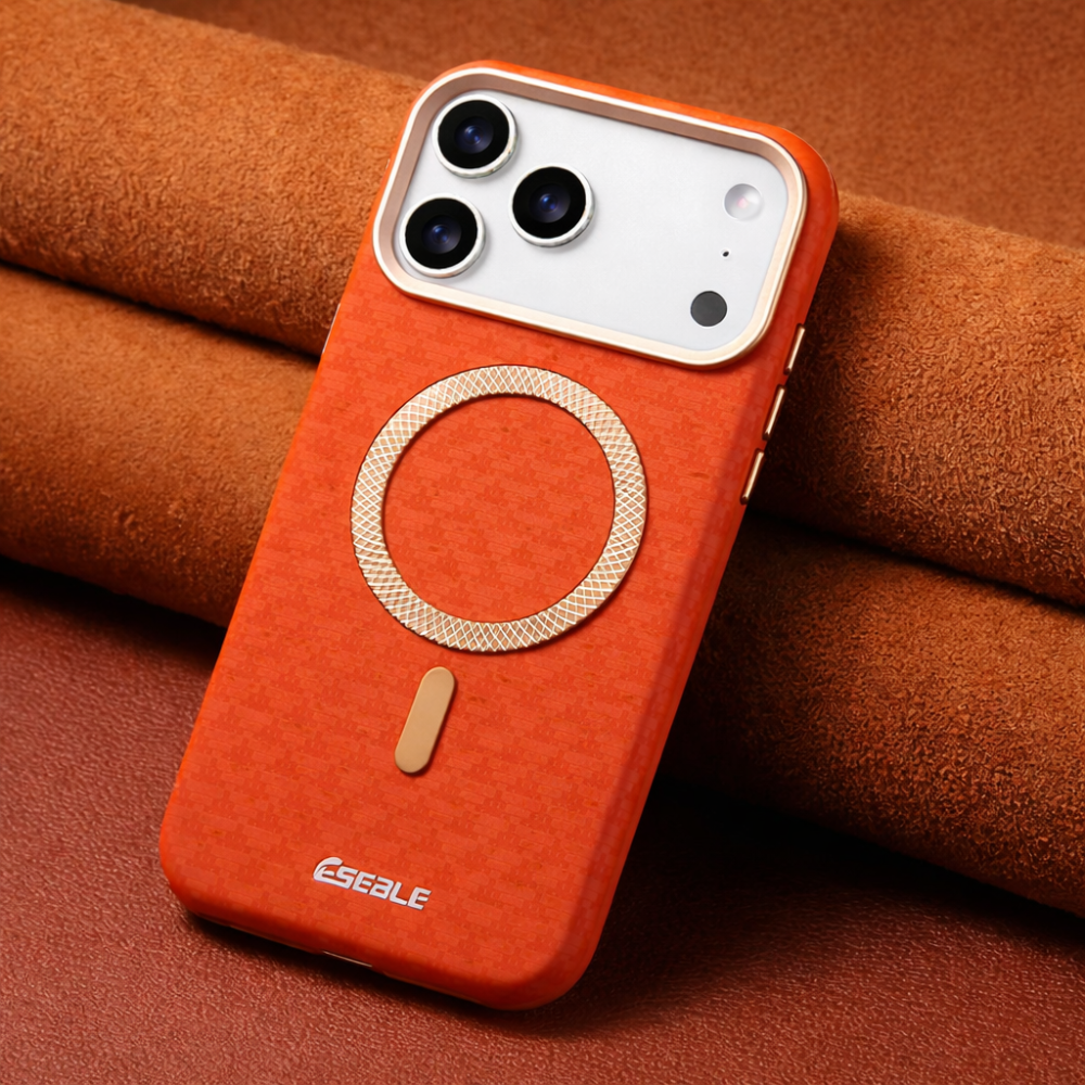 Case MagSafe Business | Couro Premium para iPhone