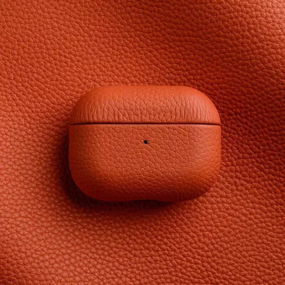 Case em Couro Natural Full-Grain | AirPods Pro