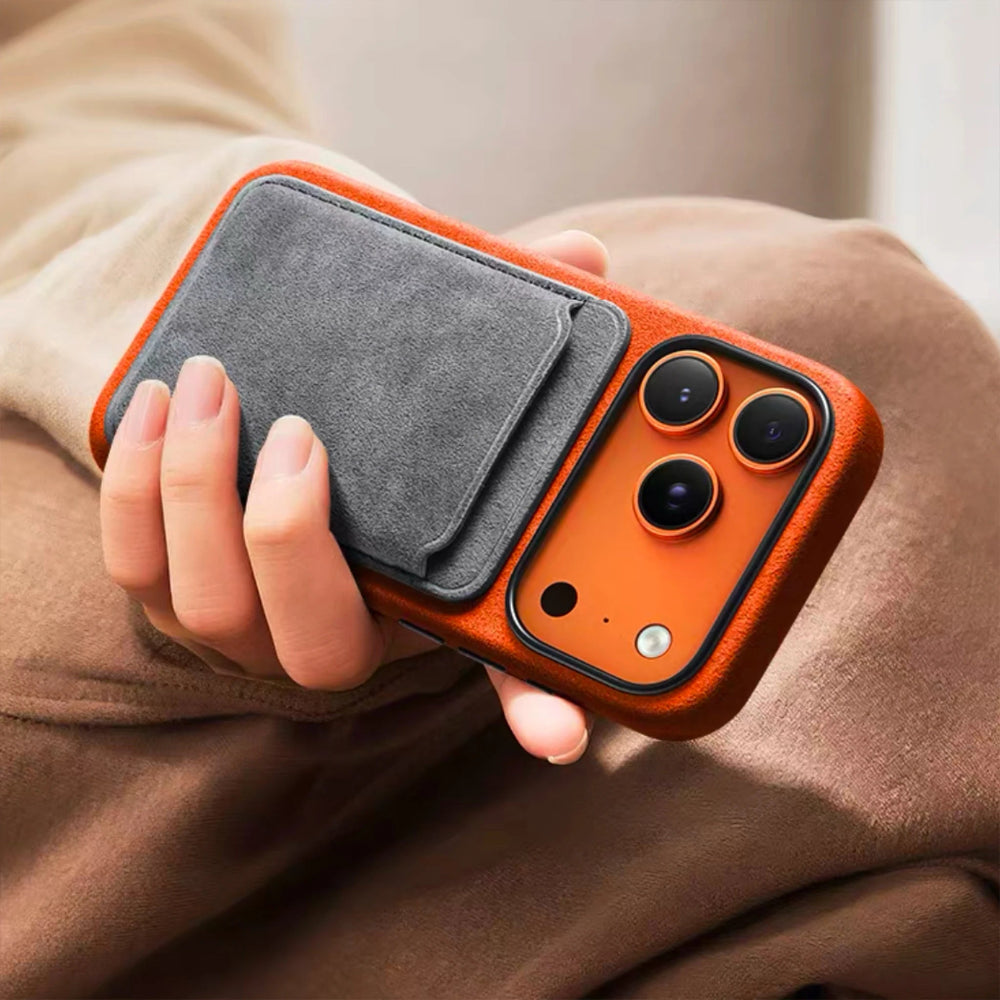 Case MagSafe | Alcântara Italiana Premium para iPhone