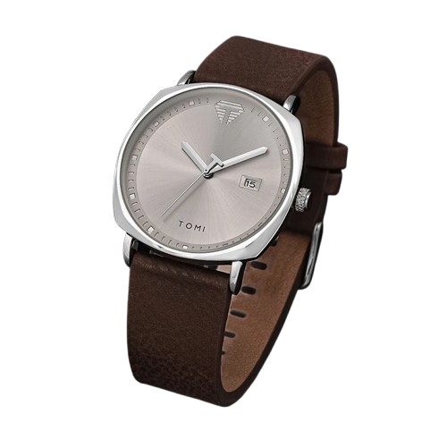 Relógio Masculino Signature em Couro | Calendário Quartz