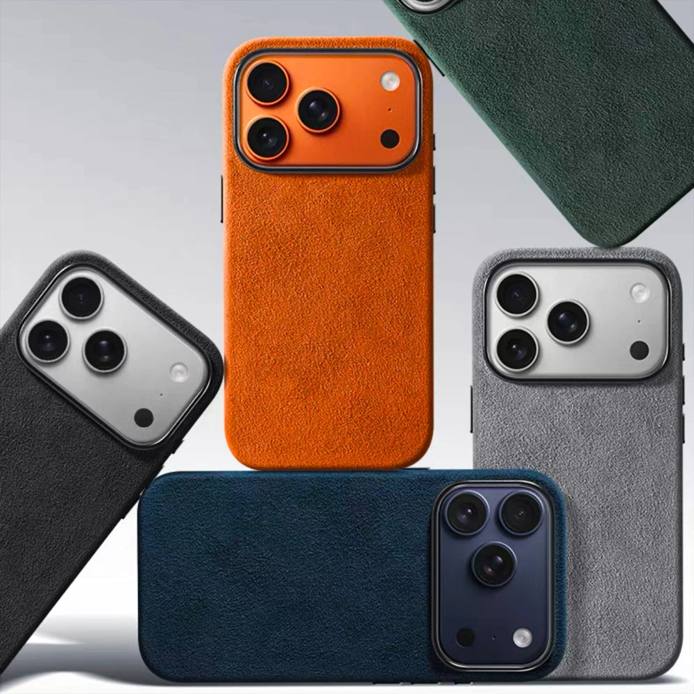 Case MagSafe | Alcântara Italiana Premium para iPhone