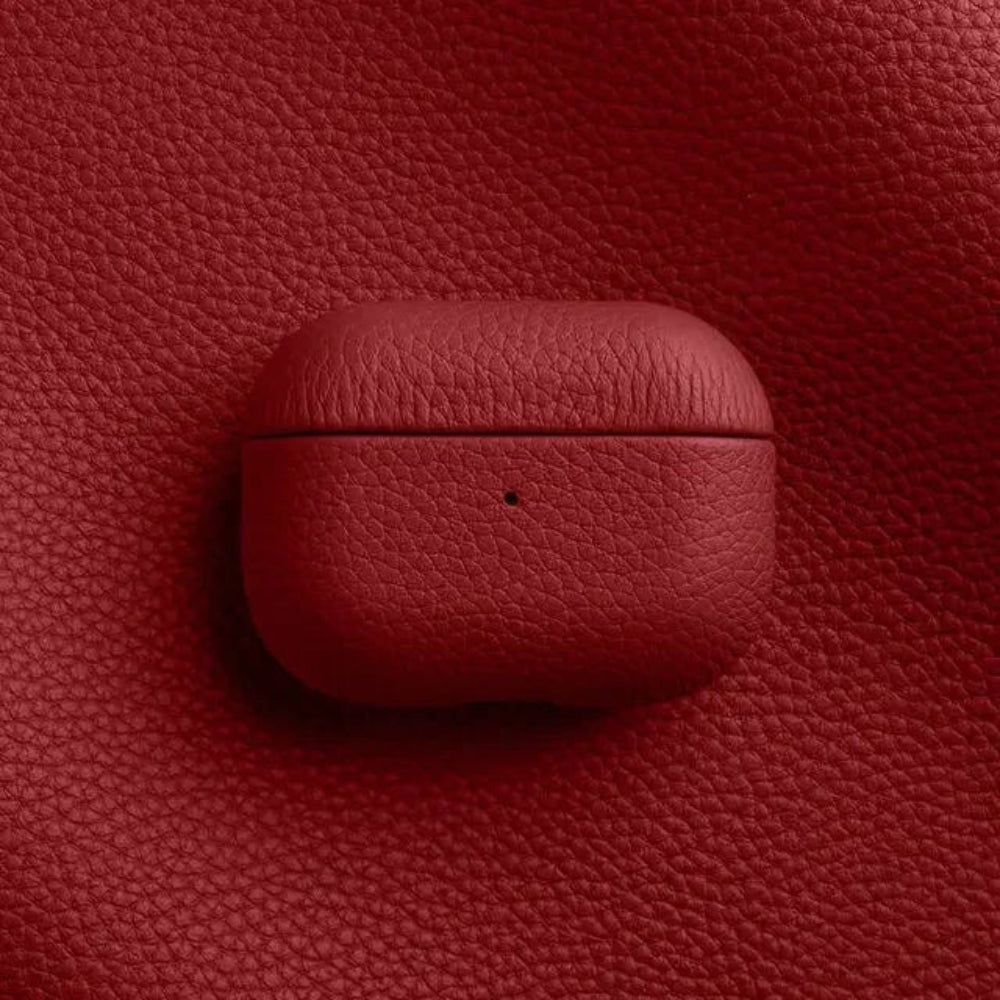 Case em Couro Natural Full-Grain | AirPods Pro