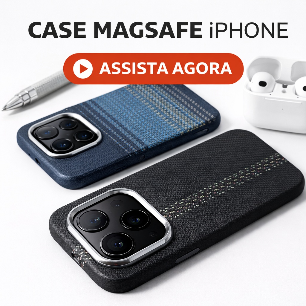 Case MagSafe iPhone Ultra Slim | Fibra de Carbono Premium