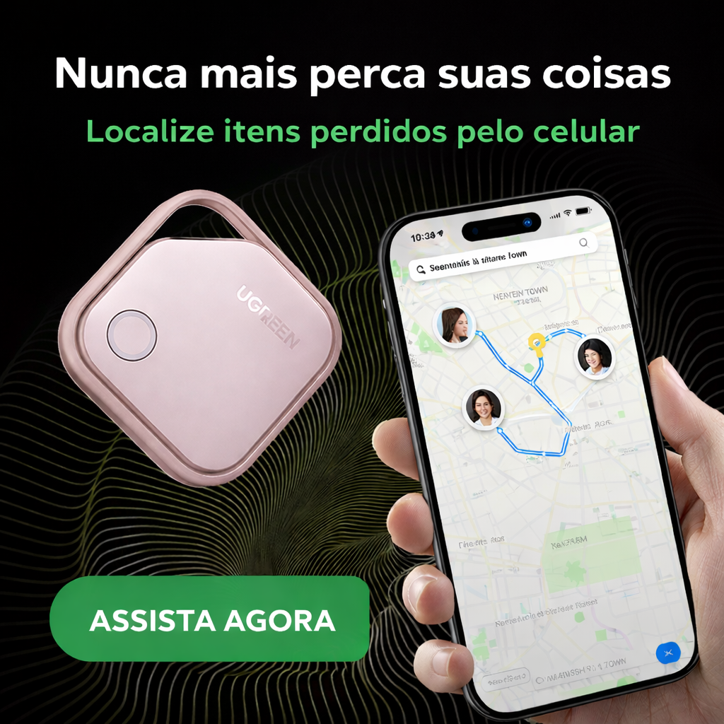 Rastreador Inteligente SmartTag Bluetooth  | Compatível com IOS